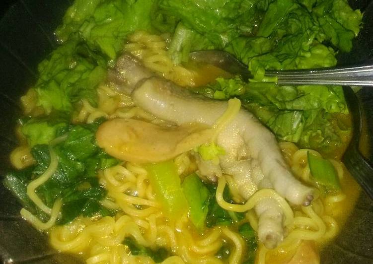 Mie gaga 100 lv 5 masak korea ala tessa