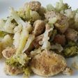 Pollo con Sésamo y coliflor