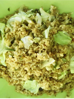 Foto resep Nasi goreng hijau super pedas
