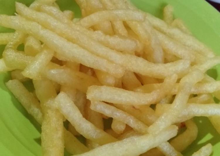 Kentang Goreng anti lembek