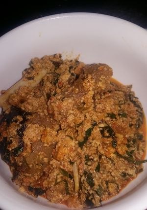 A picture of Egusi Soup.