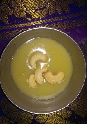A picture of Potato halwa.