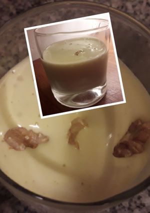 Una foto de Sambayon con nueces 🍧😋