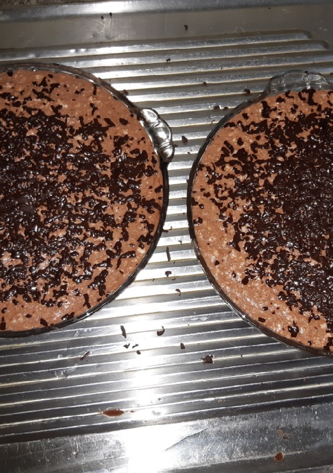 Foto resep Kue pirex puding coklat busa