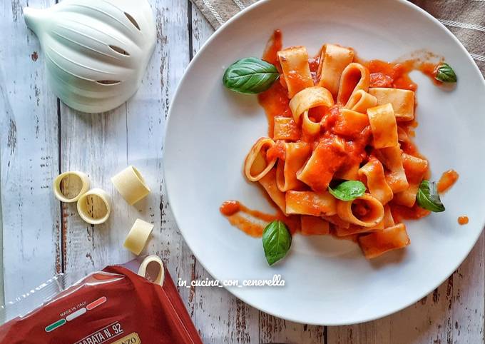 Calamarata al ragù di polipo