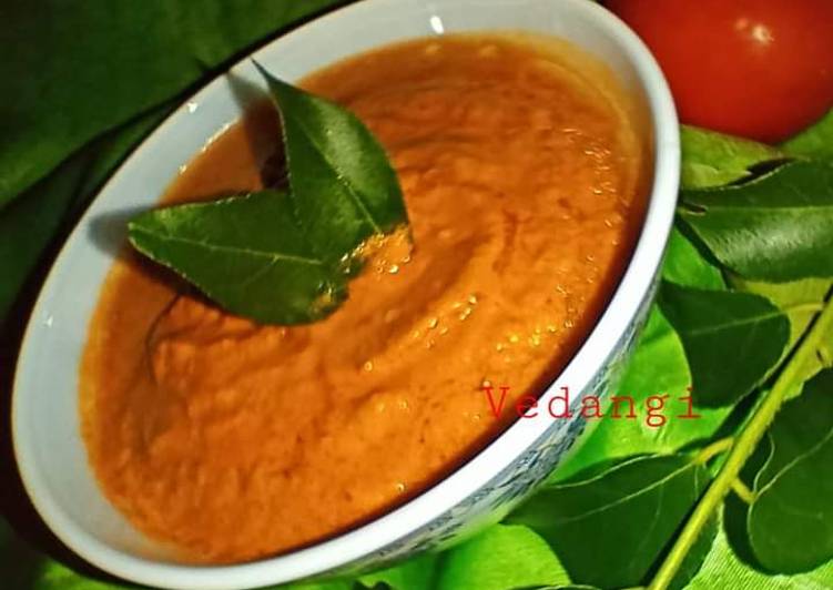 Tasty And Delicious of Instant Tomato Chutney