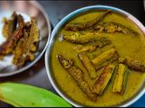 কাঁচা কলা দিয়ে চারা বাটার ঝোল(kancha kola diye batar jhol recipe in Bengali)