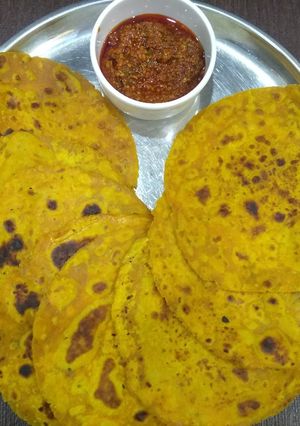 મસાલા થેપલા(thepla recipe in Gujarati) રેસીપી મુખ્ય ફોટો