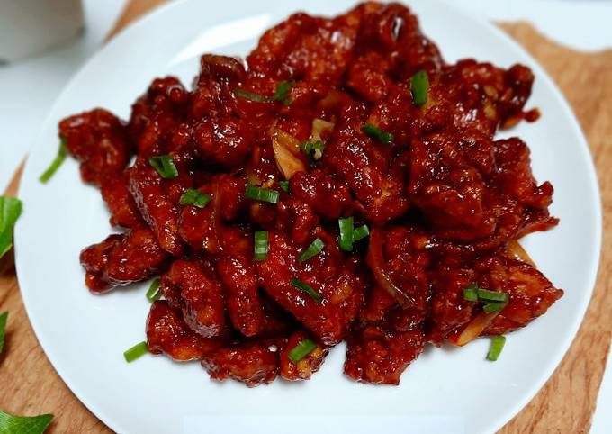 Korean Chicken (Ayam goreng Korea)