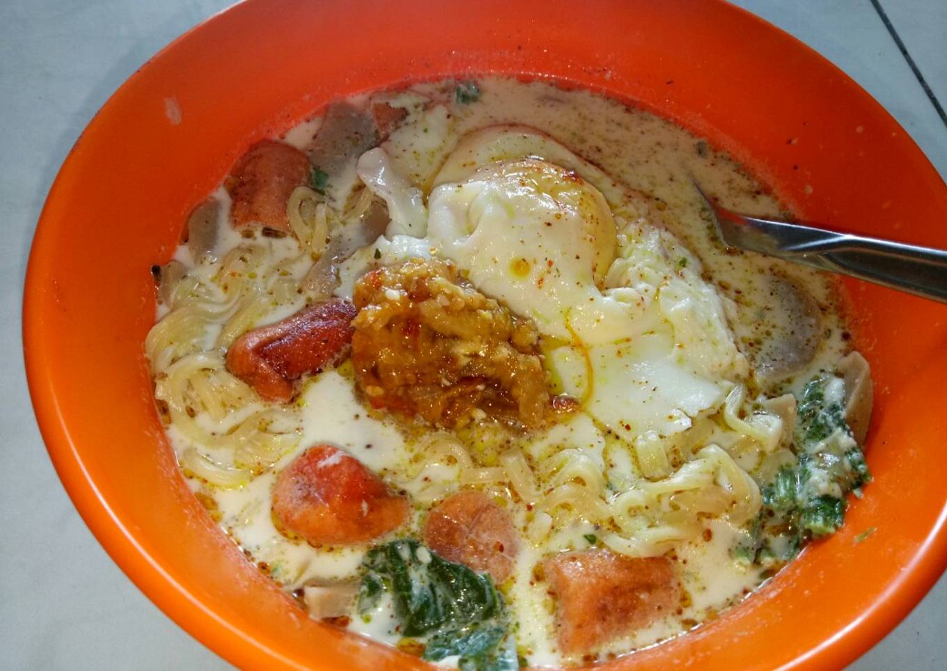 Indomie Soto Kuah Susu
