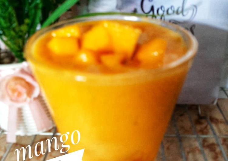 Resep Mango Shake Yogurt Anti Gagal