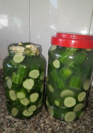صورة لوصفة مخلل 🥒 خيار