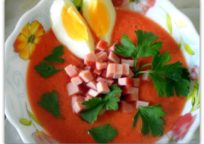 Классический томатный суп-пюре