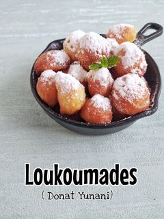 Foto resep Loukoumades (Donat Yunani)