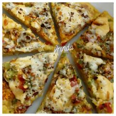 A picture of Besan Pizza.