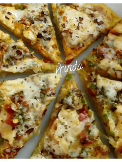 A picture of Besan Pizza.