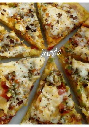 A picture of Besan Pizza.