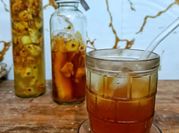 Gambar minuman dari kulit nenas