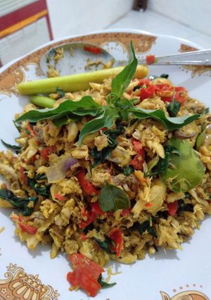 Foto resep Ikan pindang tongkol suwir kemangi 🐟