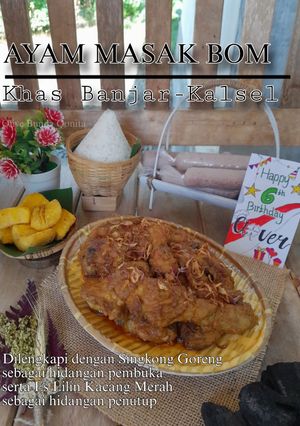 Foto resep AYAM MASAK BOM💣