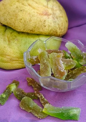 Foto resep Manisan Kulit Buah Jeruk Bali