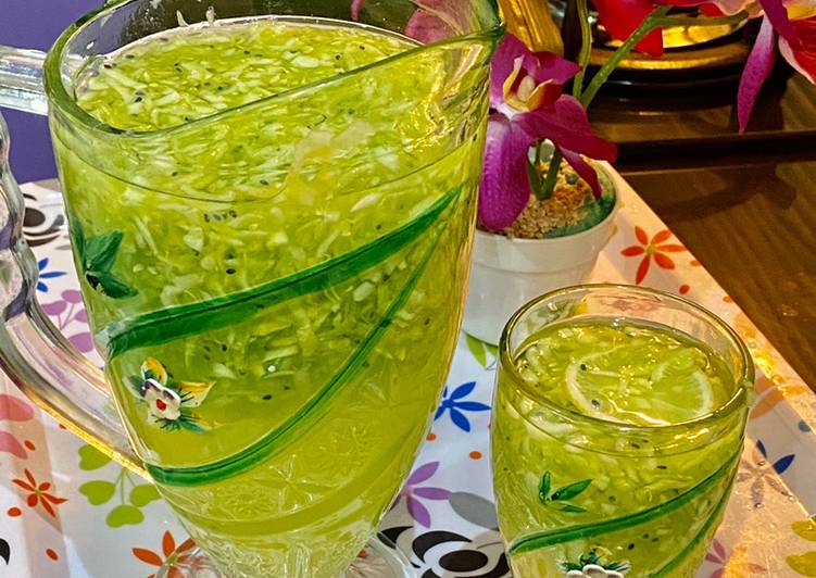 Resep Es Timun Lemon, Enak Banget