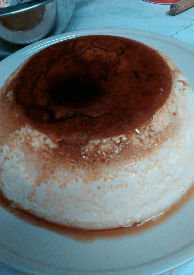 Una foto de Flan de huevo del abuelo