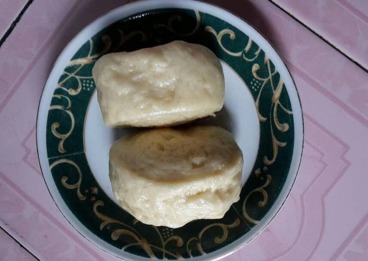 Cara buat Mantao a.k.a roti kukus  Sederhana