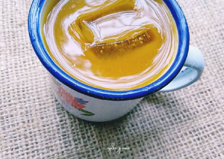 {Resep Jamu kunyit asam Kekinian