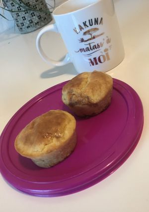 Une photo de Muffin coeur fraise 🍓