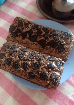 Foto resep Bronies Panggang Chocochips & Oreo