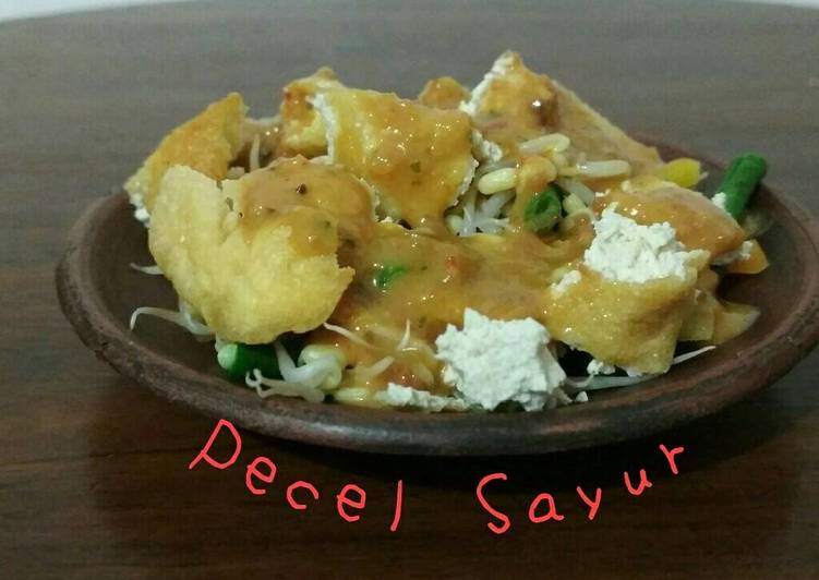 Pecel Sayur Sederhana