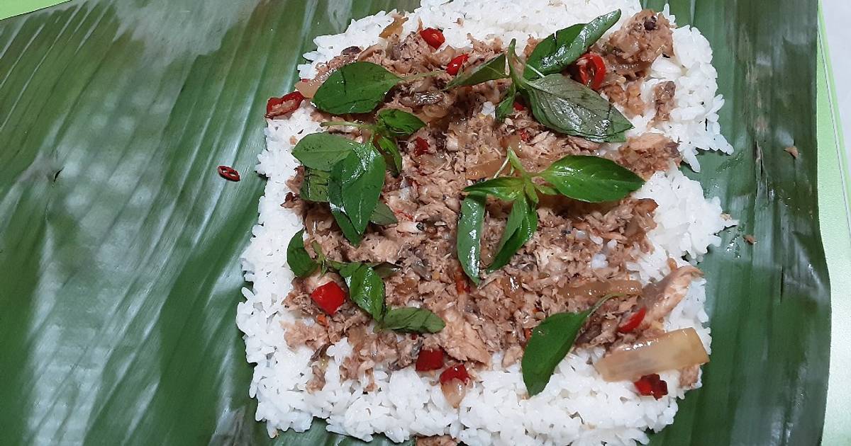 Resep Nasi Bakar Ikan Tongkol Oleh Bumi Mita Cookpad