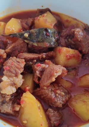 Foto resep Semur daging+kentang
