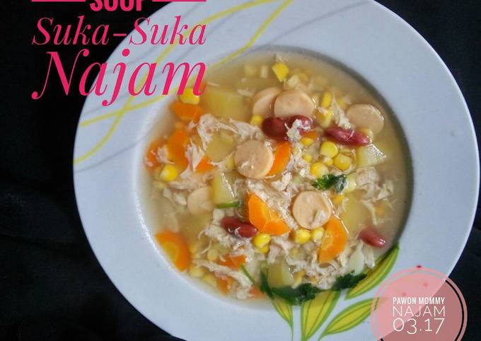 Soup Jagung Suka - Suka Najam