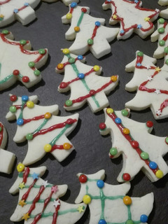 Una foto de Galletitas navideñas
