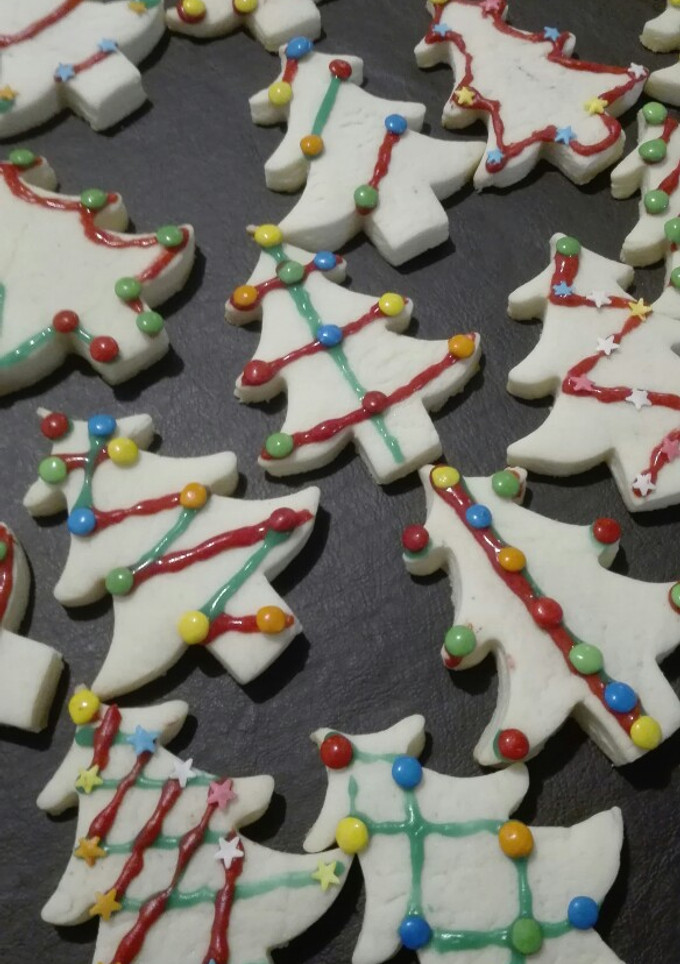 Una foto de Galletitas navideñas
