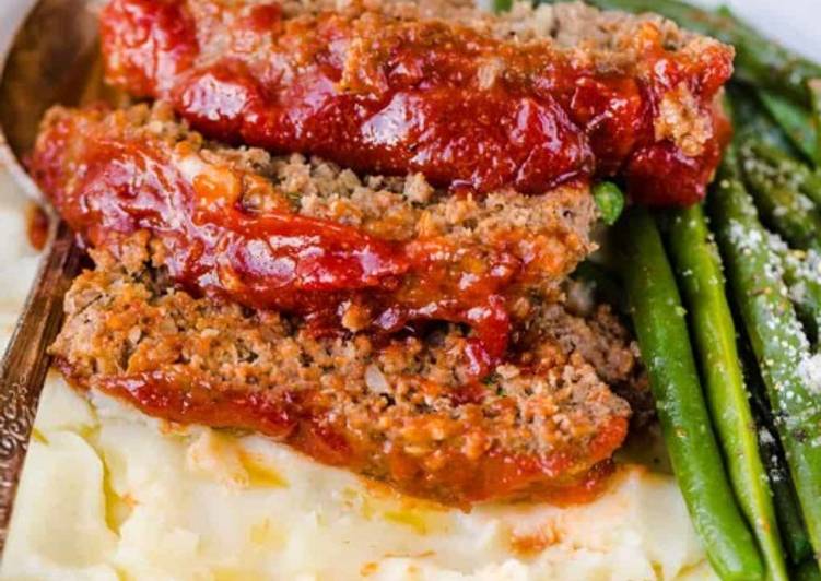 Meatloaf with the best glaze