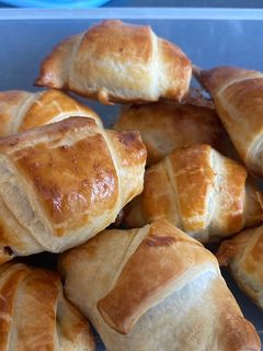 Una foto de Croissants de chocolate