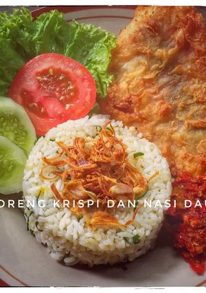 Foto resep Nila Goreng Krispi dan Nasi Daun Jeruk