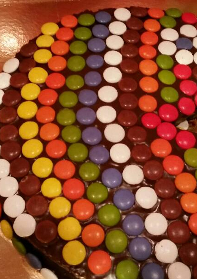 Una foto de Tarta pez con lacasitos