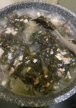 Foto resep Soup seaweed 🤤