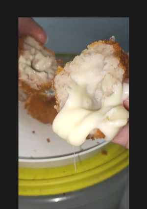 Foto resep Bola2 ayam keju