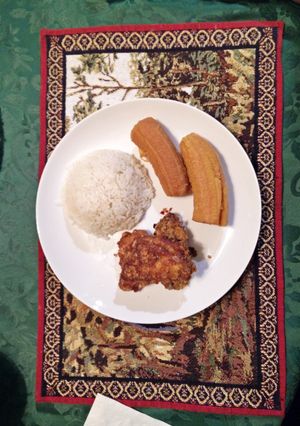 Una foto de Pollo Empanizado al estilo Oriental