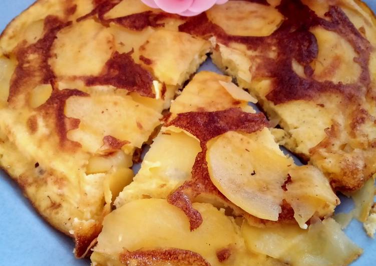 Cara Gampang Menyiapkan Potato Omelette Anti Gagal