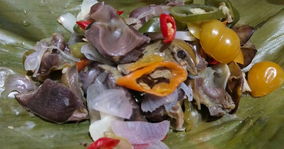 Resep Tum Jerohan Ayam Favorit Bunda