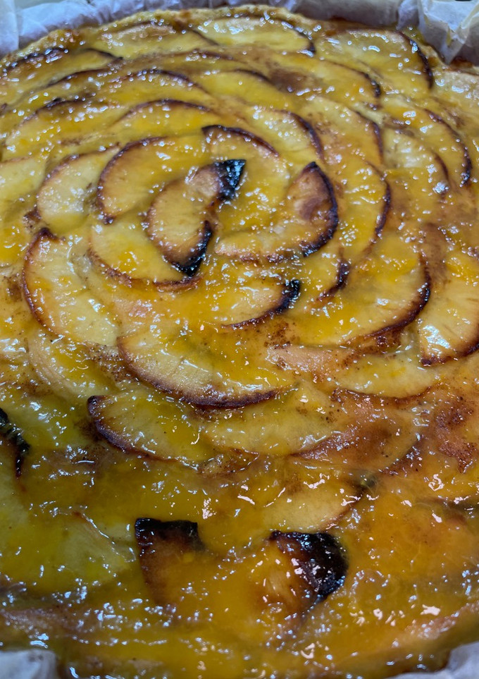 Una foto de Tarta de manzana