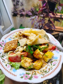 Foto resep Gado2 mix pecel sayur