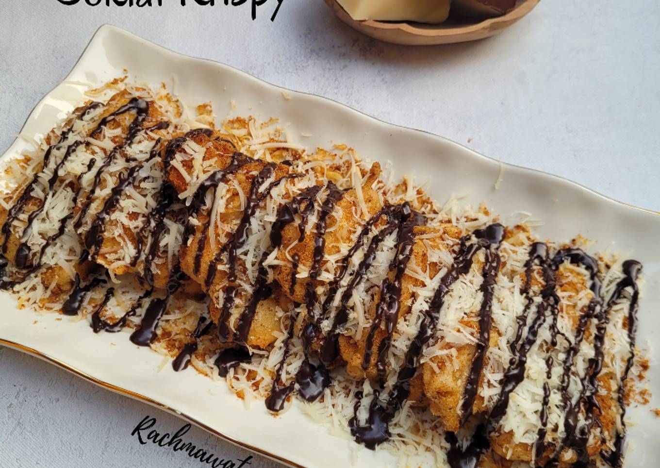 337. Pisang Goreng Keju Coklat Krispy