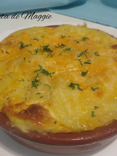 Una foto de Pastel de patata con atún y queso